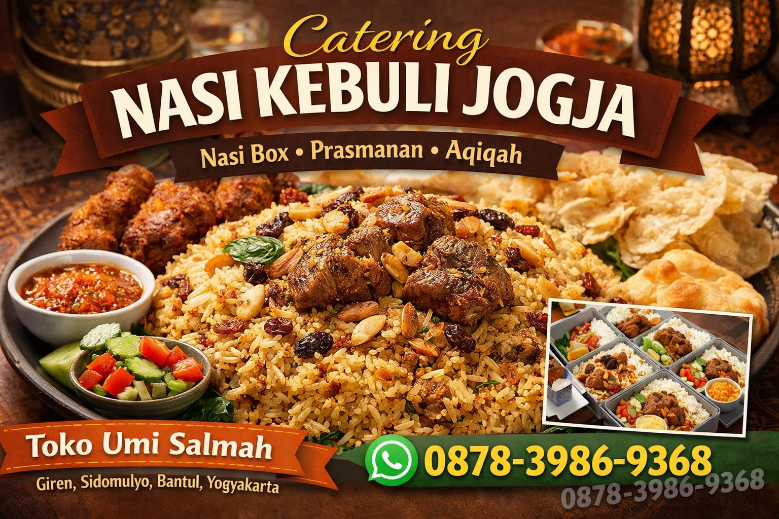 catering nasi kebuli Jogja