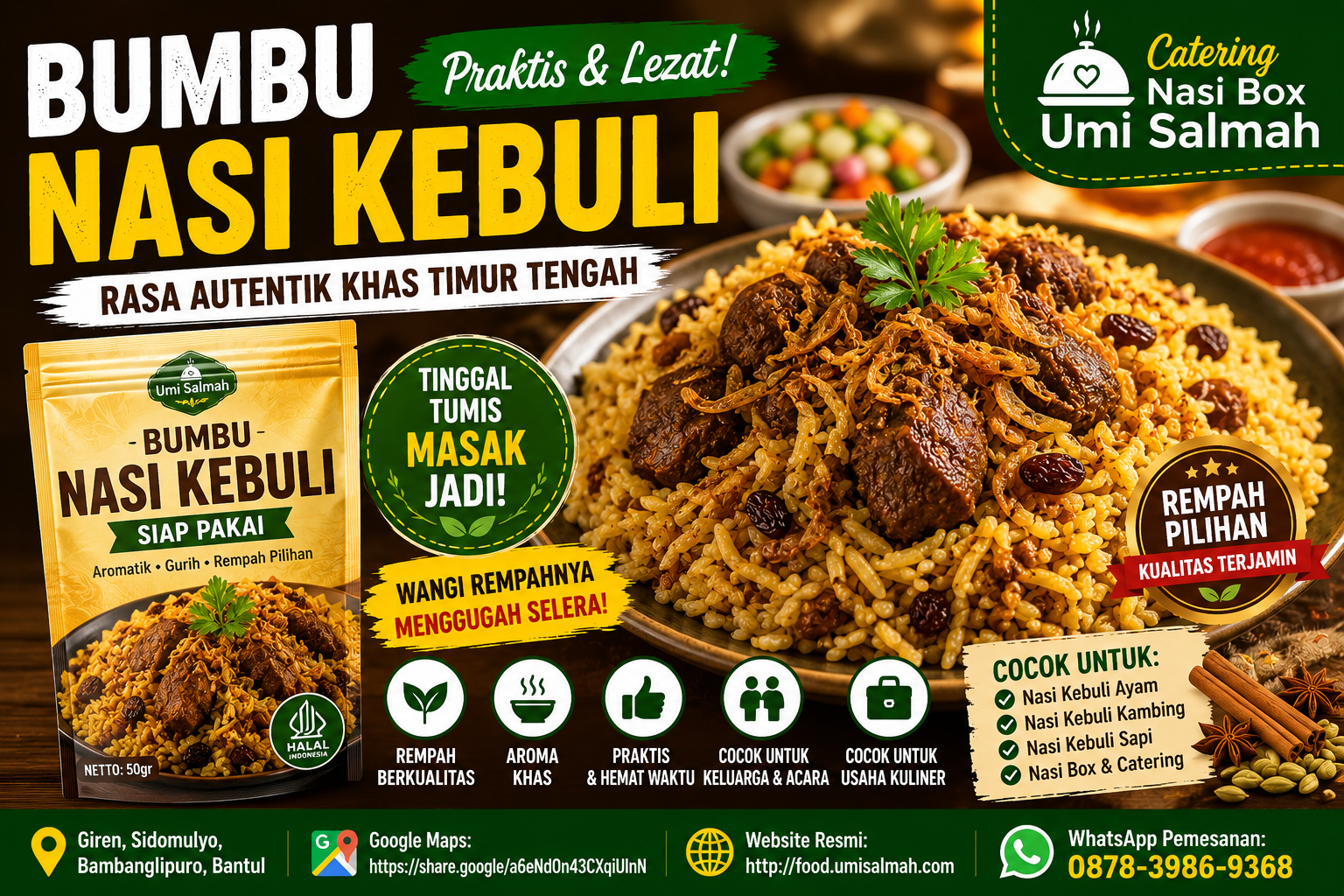 bumbu nasi kebuli jogja