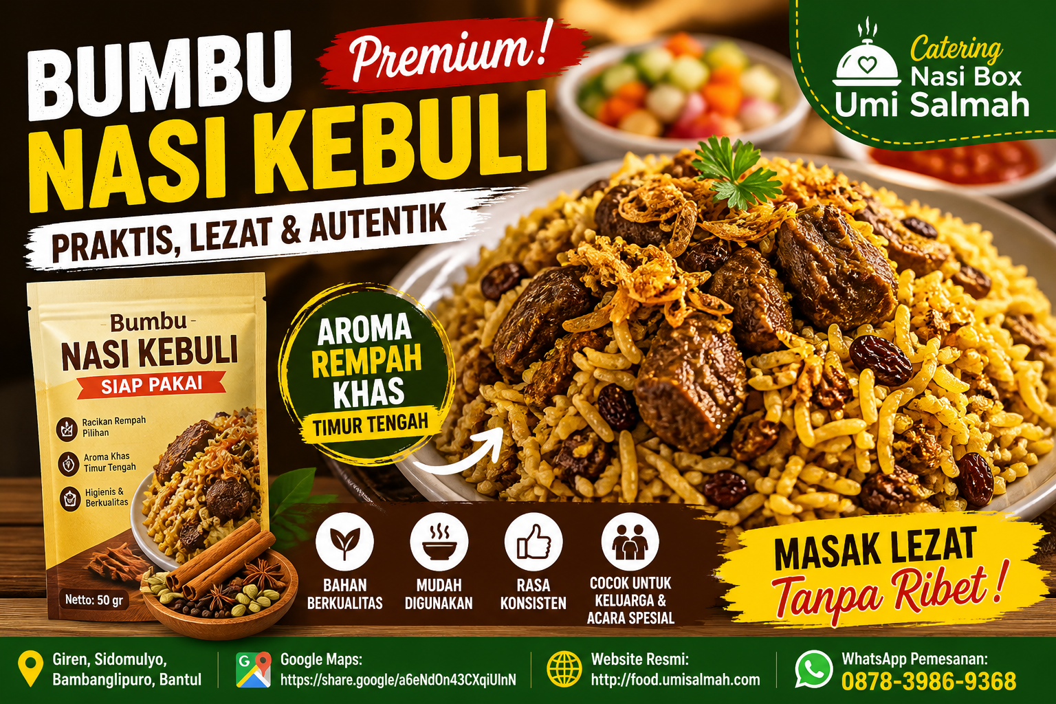 grosir bumbu nasi kebuli curah