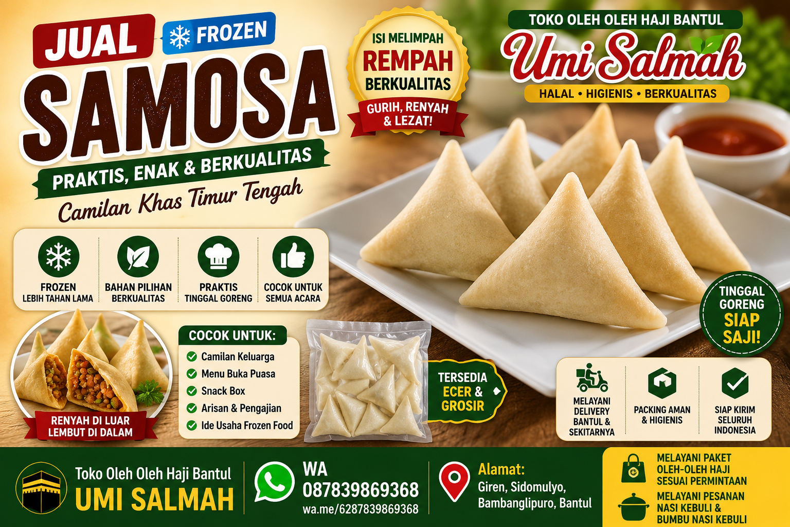 produsen samosa frozen