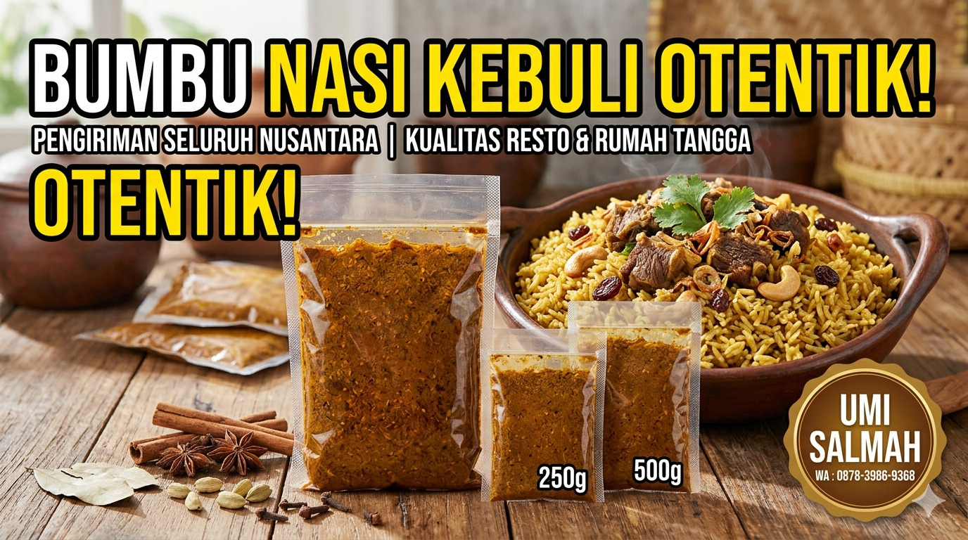 produsen bumbu nasi kebuli