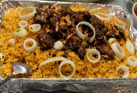 resep nasi kebuli kambing